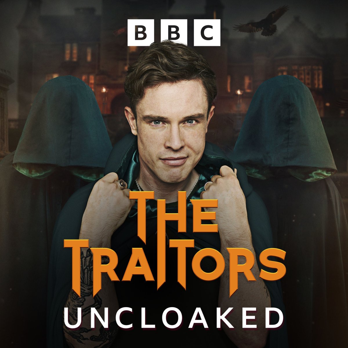 The Traitors: Uncloaked is back.🕵️‍♀️⚔️

Join Ed Gamble, contestants &amp; celeb guests for:
Analysis of every tense roundtable &amp; epic challenge.
Interviews with the banished &amp; murdered.
Reactions to The Traitors' identities being revealed.

Watch at 9pm on BBC 2 or catch up on iPlayer.