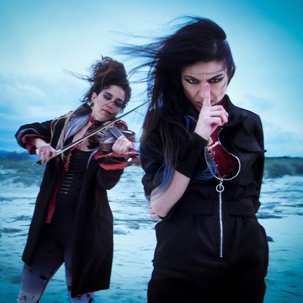 goldensaltduo's tweet photo. STEP DOWN drops this Friday - pre-save it now: https://t.co/eWoEA6fyH5 🔥

We poured our hearts into this powerful anthem—a call of pride from the small, standing against those who have misused their power 🔥

As a special thank-you for your incredible support, here’s a surprise: in the next photo we will share with you the full first written verse of Step Down 🖤
@EleonoraLoiGS & @AriannaMazzares 
#goldensalt