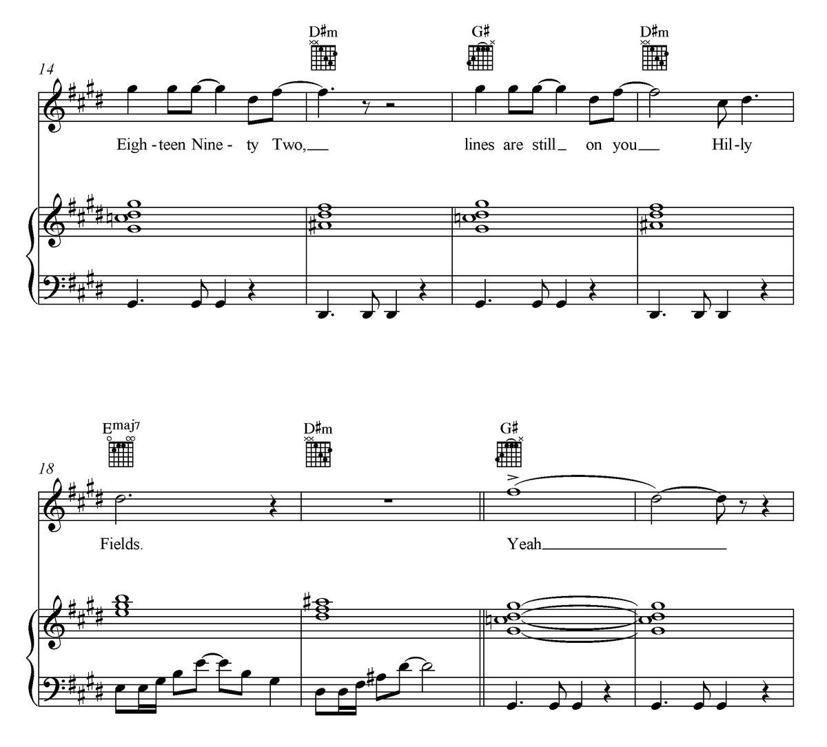 I did this years ago, Hilly Fields, Nick Nicely's psych synth-pop masterpiece, is now finally available here:
sheetmusicdirect.com/en-US/se/ID_No…

Song here: youtube.com/watch?v=z-4k59…

Makes an ideal last-minute Xmas present... 🤨
#NickNicely #sheetmusic #transcription #psych