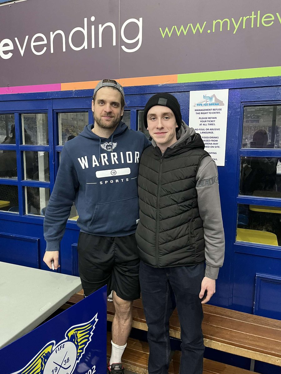 LewisClyne2's tweet photo. @FifeFlyers Pav last season 🏒 https://t.co/npbg7Wj707