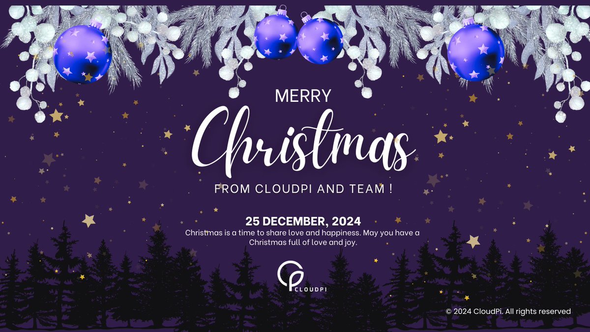 cloudpi_ai's tweet image. 🎄 Wishing you a joyful Christmas and a bright New Year! May your clouds be light, your costs optimized, and your holidays magical. ✨🎁

#MerryChristmas #CloudPi #HappyHolidays