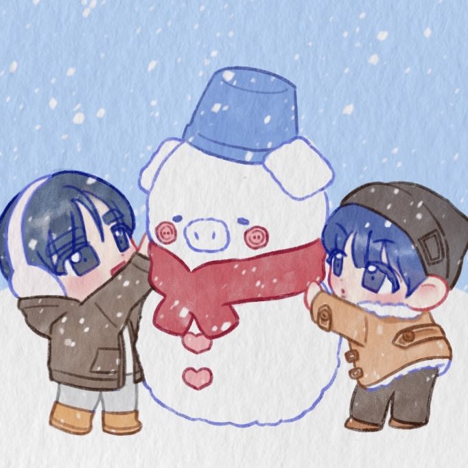 대지즈의 대지눈사람➰🐽☃️🧣🎄❄️