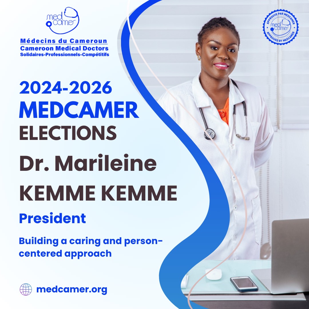 With her vision focused on a compassionate, human-centered approach, Dr. Marileine aims to transform the healthcare landscape in Cameroon by emphasizing collaboration and improving the working conditions of healthcare professionals.

December 27, 2024

#MedcamerElections