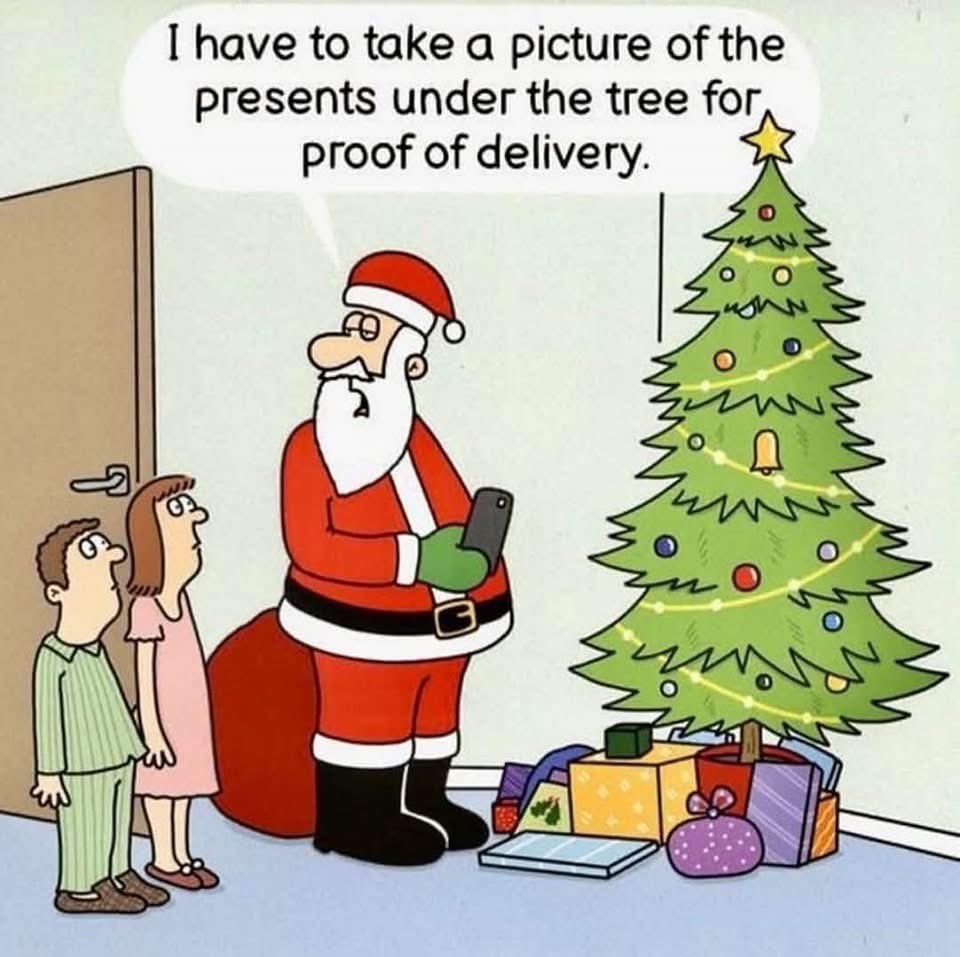 At least. he doesn’t leave them
In my bin or on my doorstep!