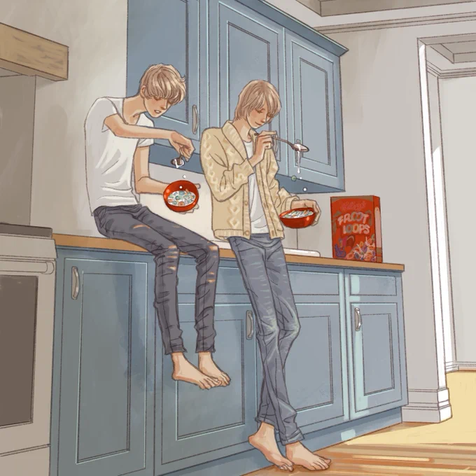 過去絵ばかりですみませんが、年が明けたら描けるようになるので。どうぞ良いクリスマスを。 
