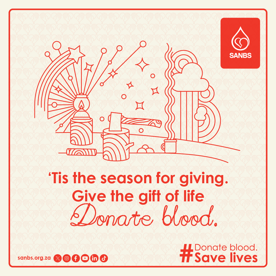 theSANBS's tweet photo. During this season of giving, we celebrate the incredible generosity of blood donors. The need for blood remains constant, no matter the time of year. Thank you for being #TrustedToSaveLives. https://t.co/Hcun3fDcfs