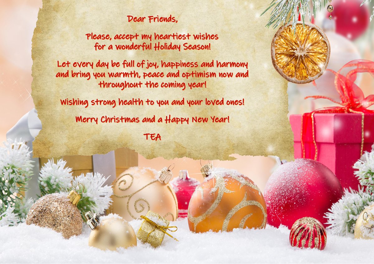 Merry Christmas and a Happy New Year!🎄🎆🎉🥂🍾