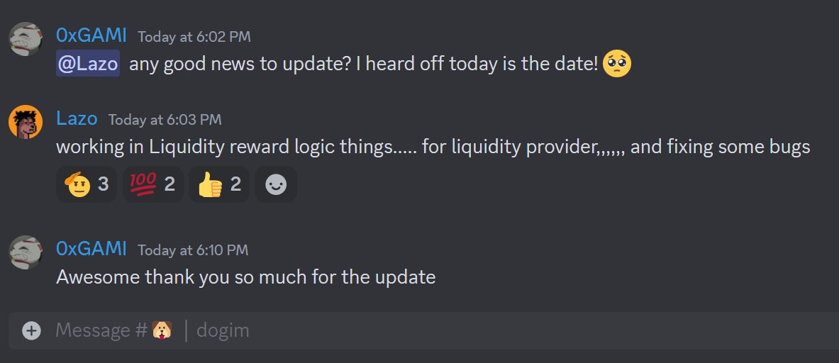 dogim_ondune's tweet photo. DOGIM•ON•DUNE - Liquidity reward logic is under development.
#DOGIM #Dogecoin https://t.co/uLoSkuufay