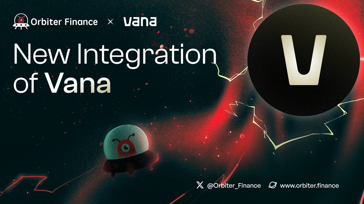Orbiter_Finance's tweet image. 🛸 New Integration with vana 

@withvana is a distributed network for private, user-owned data, designed to enable user-owned AI.

👉 Bridge $USDC to vana: orbiter.finance/en?src_chain=4…