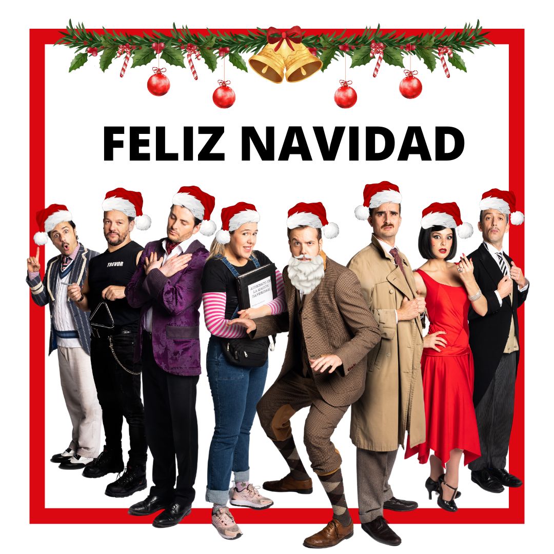 ¡Feliz Navidad! El equipo de La Función Que Sale Mal os desea unas felices fiestas, cargadas de risas, por supuesto 🎄🎁

#Navidad #LaFuncionQueSaleMal #TeatroAmaya #teatro #humor #comedia #obrasteatro #cultura #planesmadrid #teatromadrid #culturamadrid #cartelera