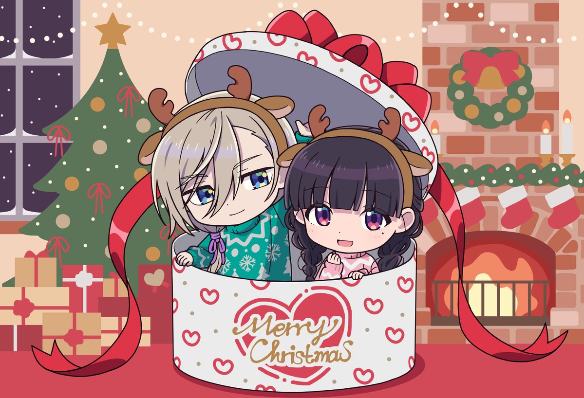 *:.｡꙳☃️.･*.꙳｡.ﾟ･*:ﾟ･.꙳
メリークリスマス🤍
*:.｡꙳･*:.꙳｡･*:☃️.｡ﾟ･.꙳

TVアニメ「#わたしの幸せな結婚」より
美世＆清霞のクリスマスビジュアルを
お届けします🎄🎁

素敵なクリスマスをお過ごしください✨
第二期の放送・配信開始は1月6日(月)ですよ。
お楽しみに🎅