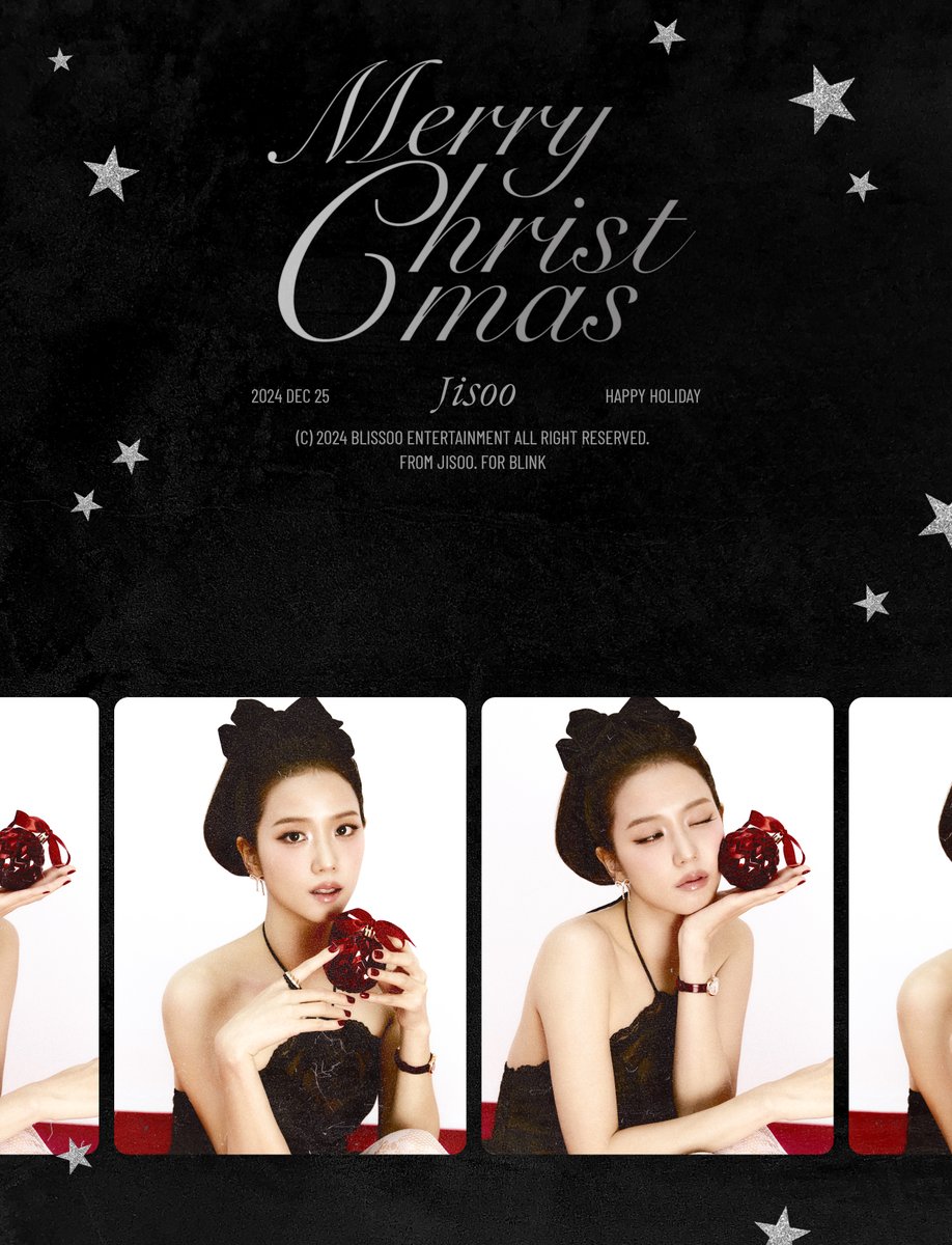 officialBLISSOO's tweet photo. Merry Christmas!🎄
행복한 크리스마스 보내세요💕

#JISOO #지수
#Happy_Holidays_BLINK https://t.co/3QIJ2KD8NS