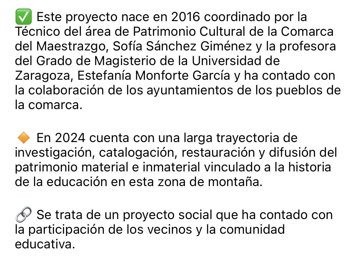 EstefaniaMG6's tweet photo. Quizás el mayor reconociendo externo que puede recibir nuestra cultura escolar. Orgullosa del territorio donde vivo.
Feliz Navidad 2024.
@Com_Maestrazgo 
@fcsh_teruel https://t.co/v1cxWmt0Mq