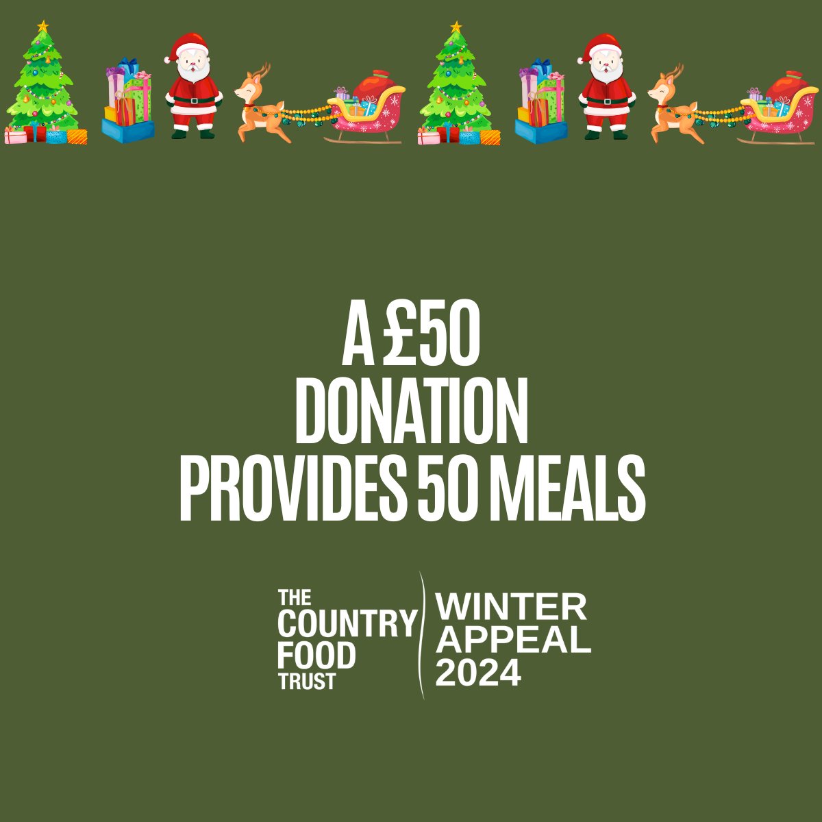 Support the Country Food Trust Winter Appeal and help feed people in need.

Every contribution will make a difference and help to provide nutritious, protein-rich meals to those in need across the UK.

Our JustGiving link is here: bit.ly/3NurFr2