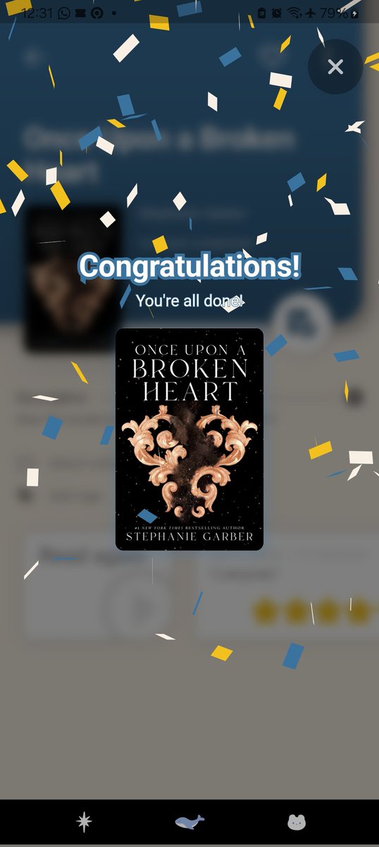 evnzanders's tweet image. Once Upon a Broken Heart Trilogy
⭐️5/5
The world desribed in this book is astonishingly beautiful!! Again, enemies to lovers trope! Evangeline's believe for love and happily ever after ending is just soo sweet of her💖