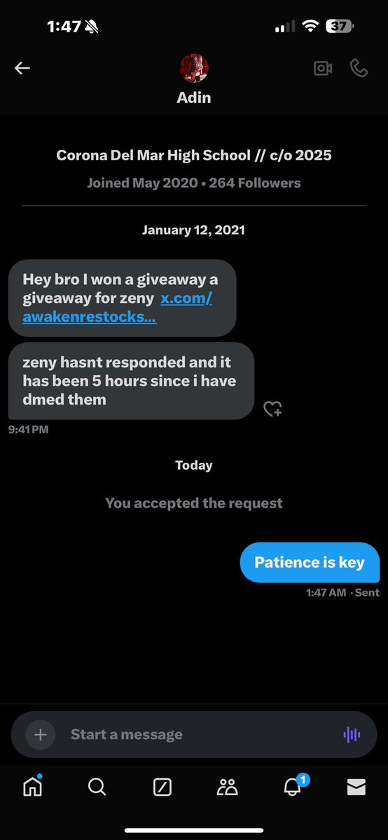 Still answering DMs!