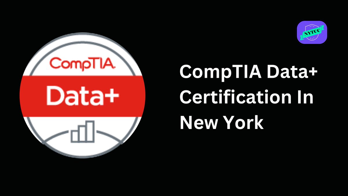 Nytcc0's tweet image. Earning the CompTIA Data+ Certification In New York boosts your career in data analytics, offering foundational skills and global recognition. #DataSkills #NewYorkTech #DataCertification #CompTIA

Visit Here : nytcc.net/comptia/compti…