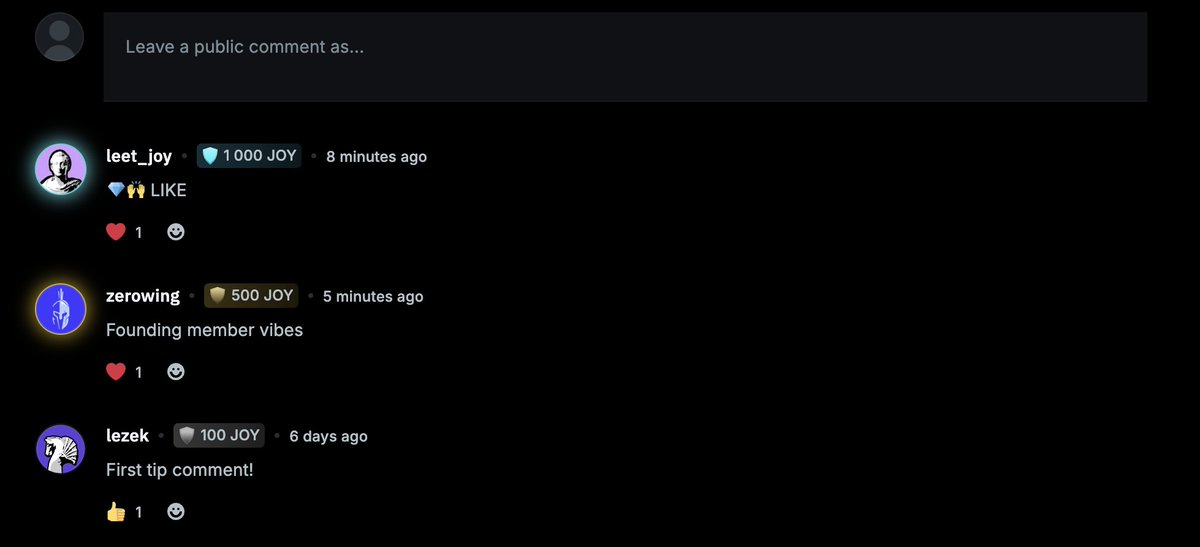 🚀 Introducing Tipping Feature!

Support channels directly through videos &amp; unlock:

💫 Priority Comments
💎 Exclusive Frames (Silver → Gold → Diamond)
💰 100% goes to channels

Now live on <a href="/Gleevapp/">Gleev</a> - test it out! (to access press Support button)