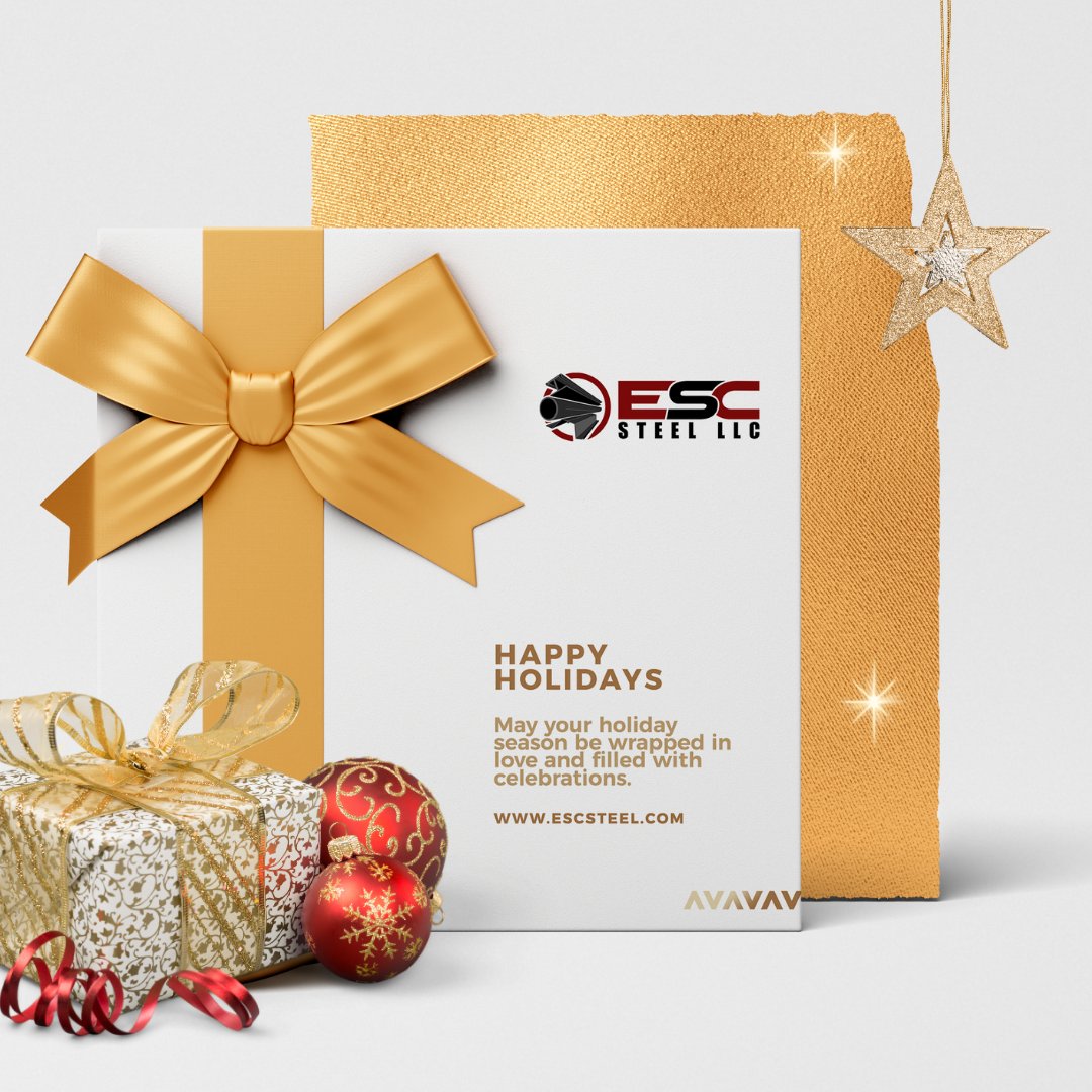 escsteel's tweet photo. Sending you warm wishes for the holidays! #ESCGroup #ESCSteelLLC https://t.co/Z1rCOt2afi