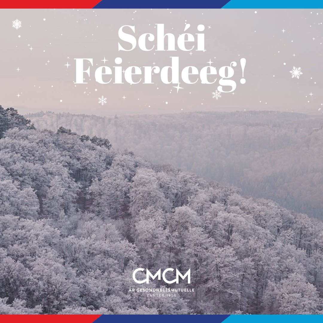 CMCM_lu's tweet photo. Déi ganz CMCM-Ekipp wënscht Iech schéi Feierdeeg! 🎉

Toute l’équipe de la CMCM vous souhaite de joyeuses fêtes! 🎄

Das ganze CMCM Team wünscht Ihnen frohe Feiertage! 🎅

Our entire team wishes you happy holidays! ⭐ https://t.co/MfQBxQaP7j