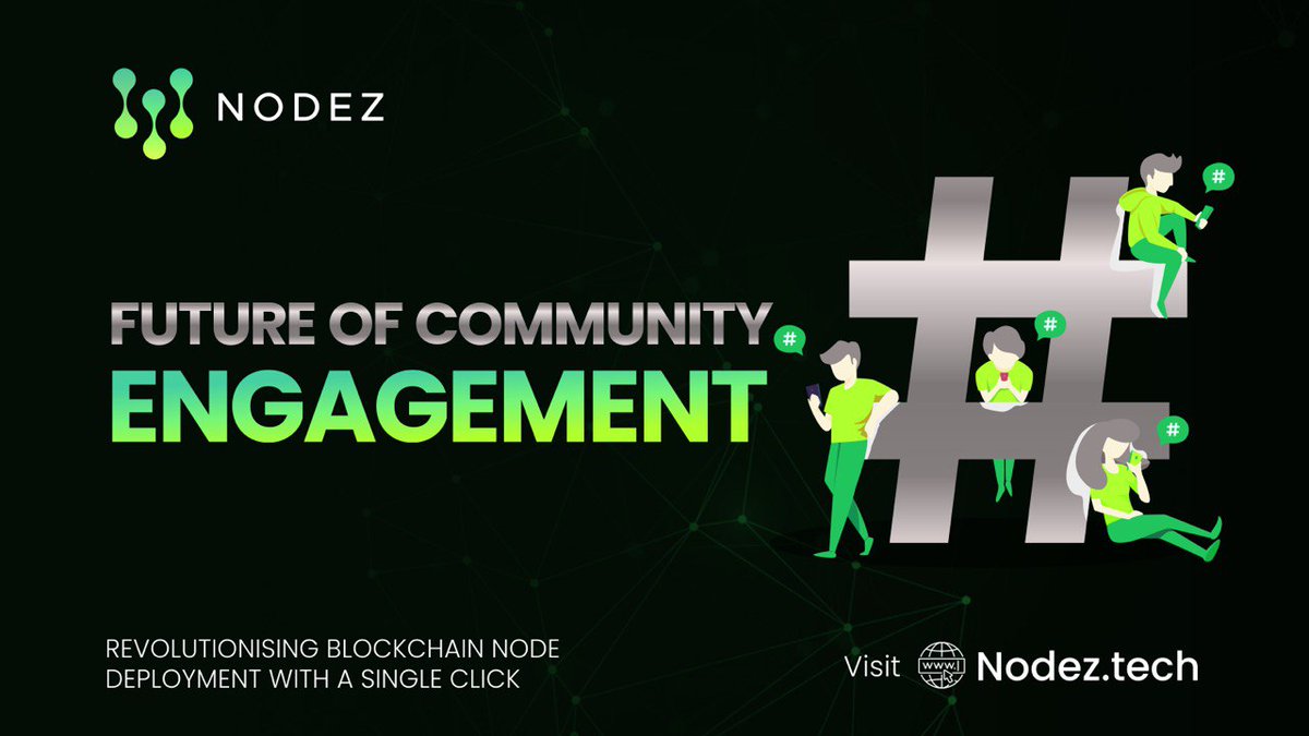 Nodeztech's tweet image. The Future of Community Engagement: Node Investing

Imagine a community that's invested, engaged, and rewarded for their participation. Welcome to the world of node investing!

Beyond Airdrops: A New Era of Engagement

Airdrops often result in a fleeting sense of excitement,…