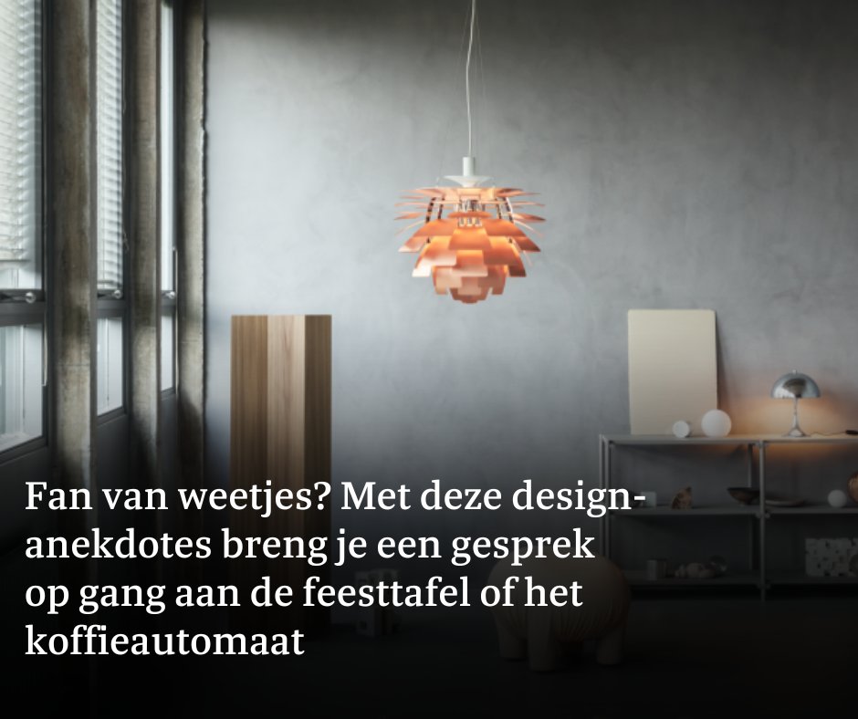 Chef wonen Amélie Rombauts pikt 7 weetjes uit de maandelijkse Knack Weekend-rubriek Petite Histoire. Daarin gaat ze op zoek naar weinig geweten verhalen over grootse designs.

➡️ weekend.knack.be/lifestyle/desi…
