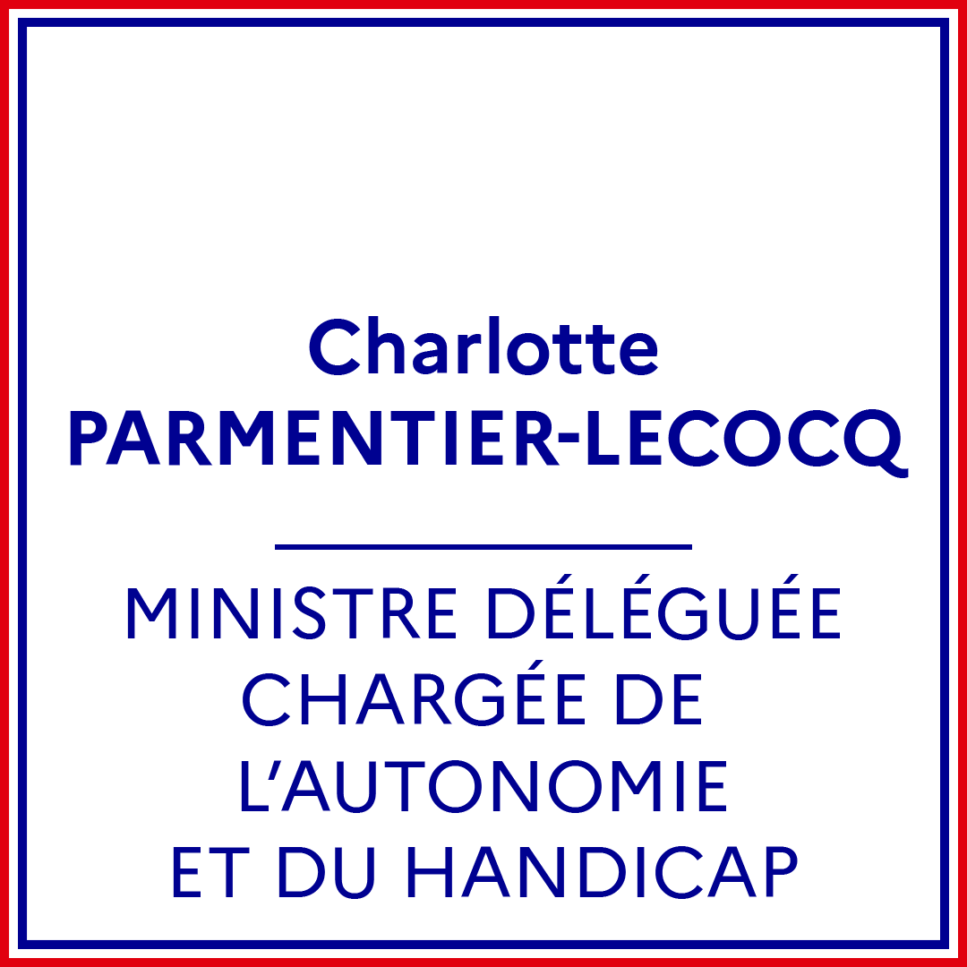 #Gouvernement | Sur proposition du Premier ministre, le président de la République a nommé Charlotte Parmentier-Lecocq, ministre déléguée chargée de l'autonomie et du handicap.