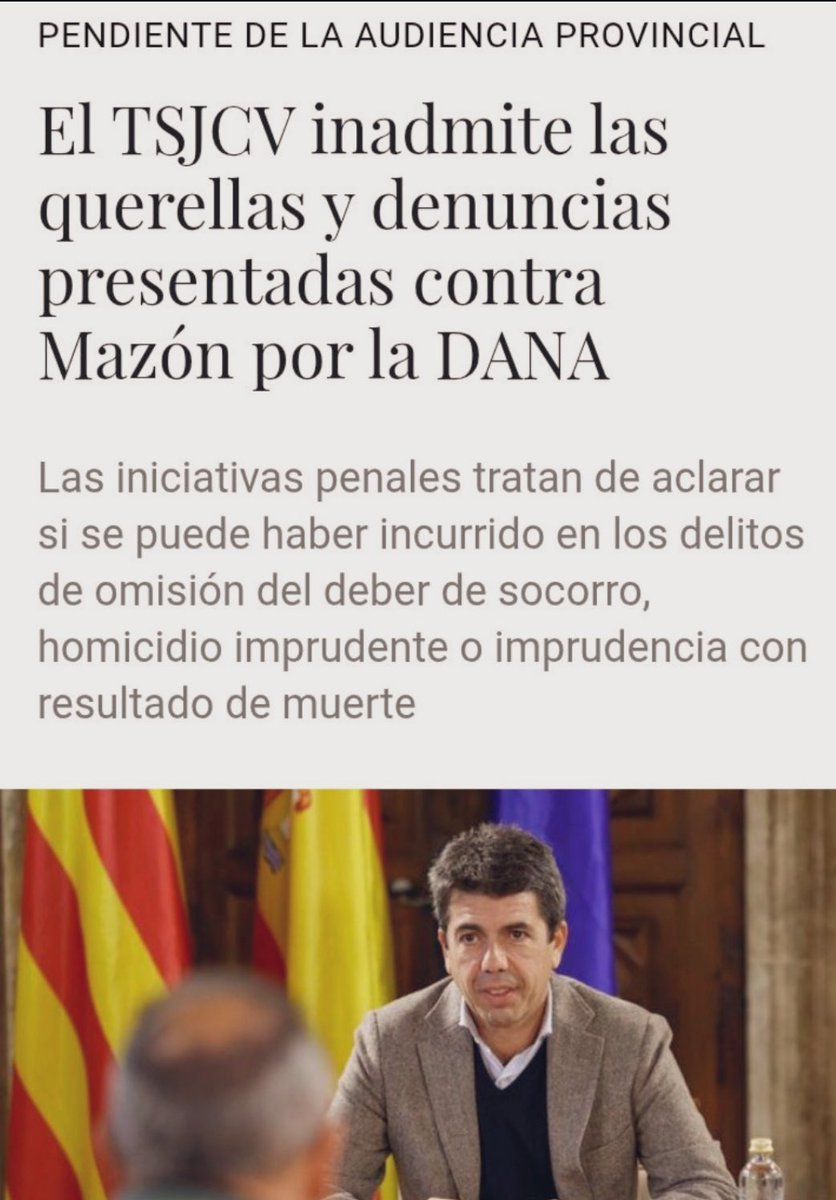 judit_sinhache's tweet photo. Vivo en un país donde hay jueces que NO aceptan querellas, las archivan o ‘prescriben’ si son contra los responsables de la gestión criminal que ha costado 7291 o 223 vidas

Pero SÍ las aceptan de un sindicato acusado de extorsión, basadas en recortes de periódico, 1 bulo, 1 foto cogiendo a un bebé, rumores…

¿La impunidad de PPVOX es gracias a este   #GolpismoJudicial ?

#DictaduraJudicial 
#Lawfare
