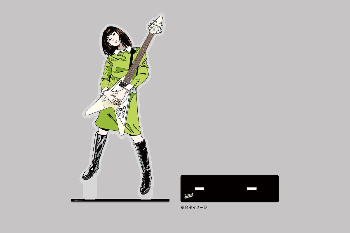 GibsonJapan's tweet image. 多くの再販リクエストの声にお応えして、大好評を博した #江口寿史 先生とのコラボグッズを期間限定で再販決定！カラーリングを変更したアイテム、アクリルスタンドなど新たなアイテムも登場します🔥この機会をお見逃しなく☺️

購入はこちら▶　ow.ly/v1py50UuLvv

#gibson #gibson130 #ギブソン