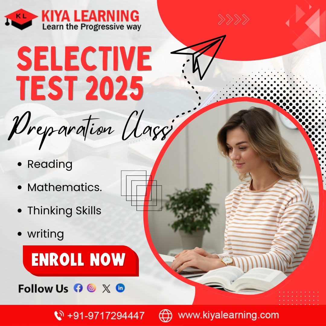 kiya_learning's tweet photo. "Gear up for Selective Test π Join our preparation classes covering Reading, Mathematics, Thinking Skills, and Writing.
#SelectiveTest #ExamPreparation #FutureSuccess #StudySmart #Mathematics #ReadingSkills #ThinkingSkills #WritingSkills #EducationMatters #AchieveYourGoals https://t.co/yqz3jqbqDQ