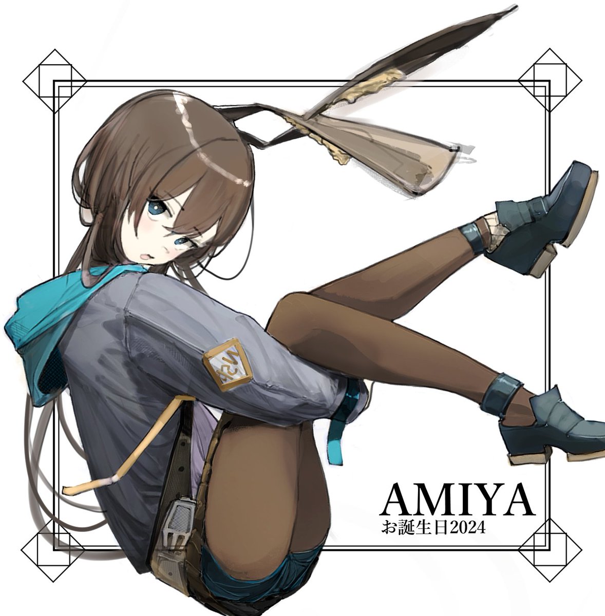 アーミヤお誕生日おめでとうございます!!🎂🥳
#Arknights #アークナイツ #明日方舟 #アーミヤ 