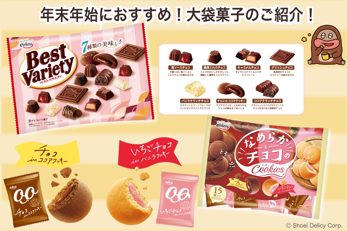 株式会社正栄デリシィ / emmy (エミー)【公式】 on X:  