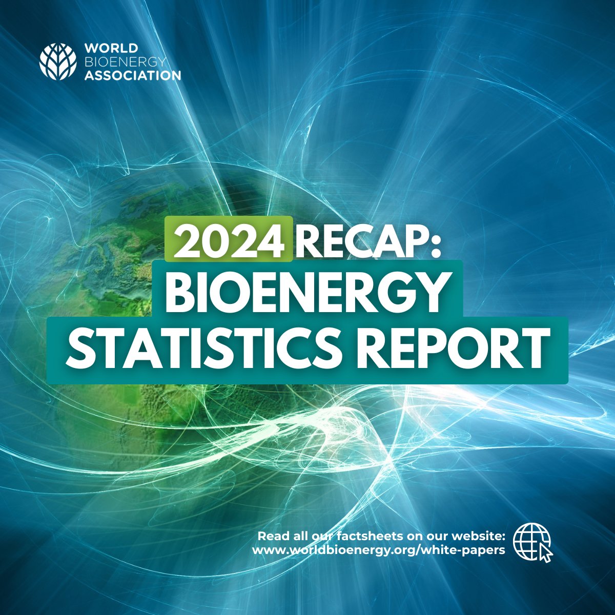📊 This year, we unveiled the latest edition of our Global Bioenergy #Statistics Report, a vital resource for understanding #Bioenergy’s role in shaping a #Sustainable #Energy future.

👉 Read the full report here: worldbioenergy.org/global-bioener…

#2024Recap