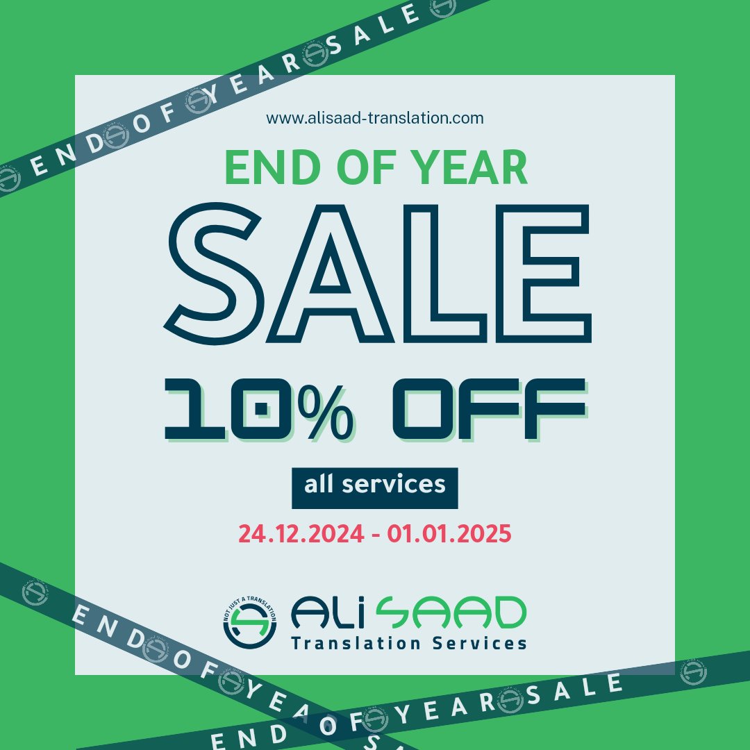 Ali Saad Agency for Translation Services tweet media