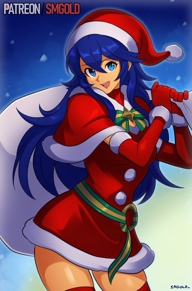 SMGold_'s tweet photo. Holiday Lucina https://t.co/I0UbfGrxUh
