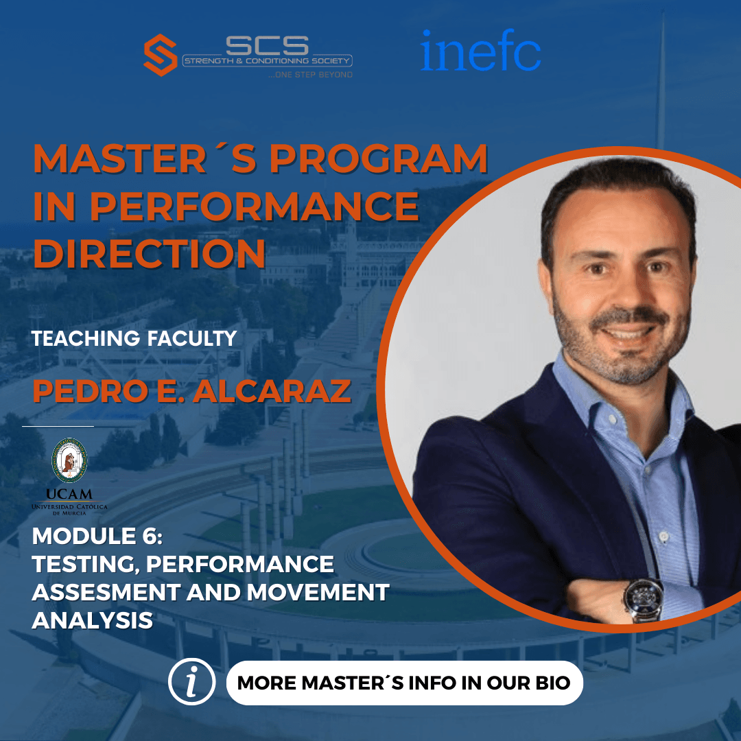 S_C_Society's tweet photo. 📚 Excited to present Module 6: Testing, Performance Assessment, and Movement Analysis with Pedro E. Alcaraz! 🚀 Dive deep into performance direction and elevate your skills with insights from top experts.

🔗 More details in our bio. 

#PerformanceDirection #INEFC #Education https://t.co/sHCGLClnGX