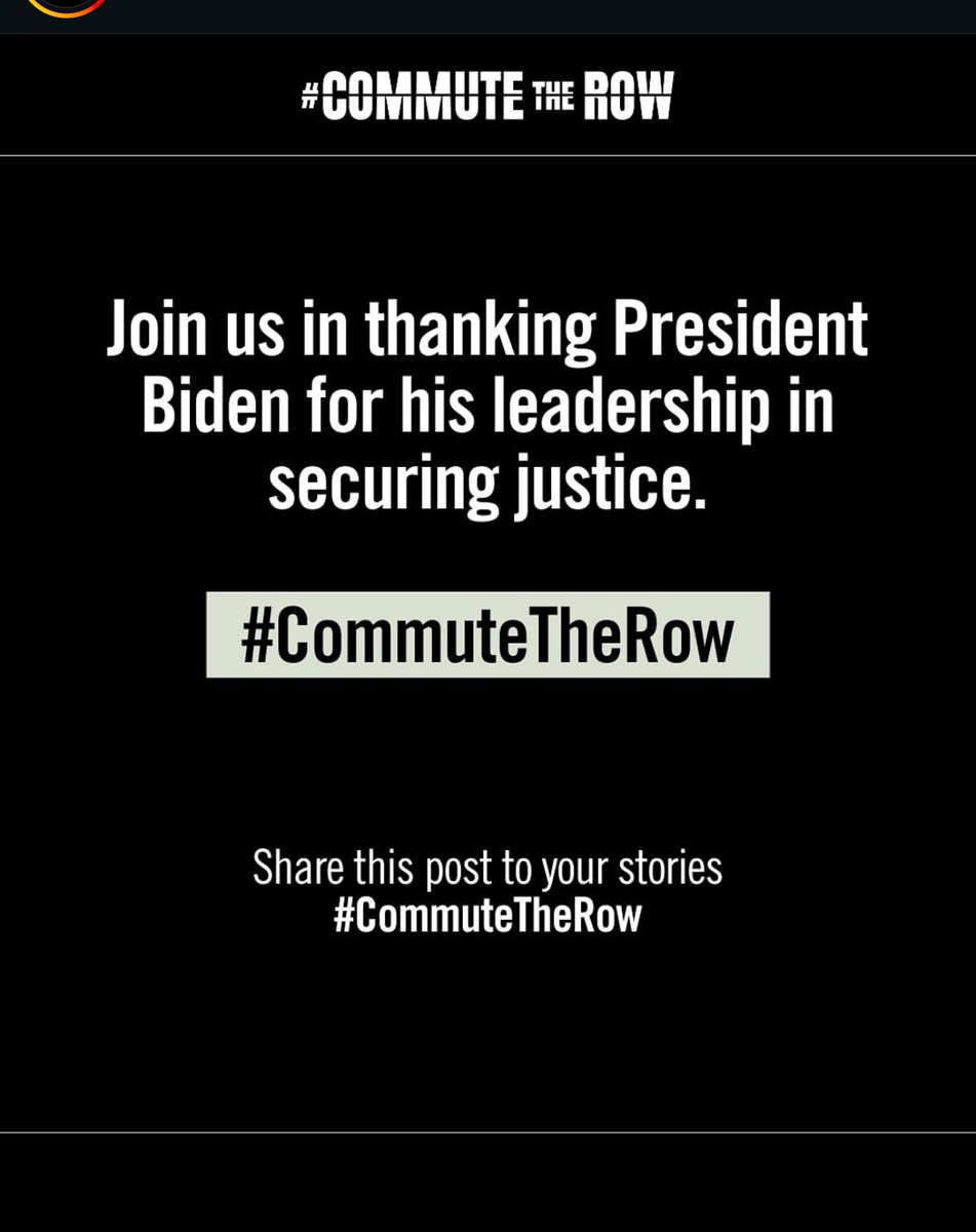 EveyWeiss's tweet image. Thank you Joe Biden!

BREAKING:  @JoeBiden commutes 37 people on the federal death row, making history and preventing executions of innocent people. A bold step for justice, dignity, and redemption.

#CommuteTheRow