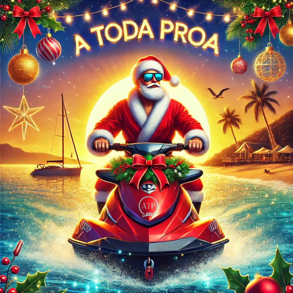 ¡Estas Navidades, Santa deja el trineo y se pasa a la aventura! 🎅🌊 

Próximamente podrás vivir la magia del mar con A Toda Proa.

🎄Feliz Navidad, navegantes!