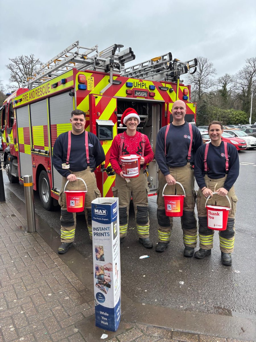 A massive thank you to everyone that donated and popped to say hello to us on Saturday. White Watch were at <a href="/Tesco/">Tesco</a> Bursledon collecting for the Fire Fighters Charity <a href="/firefighters999/">Fire Fighters Charity</a> and raised £771.
