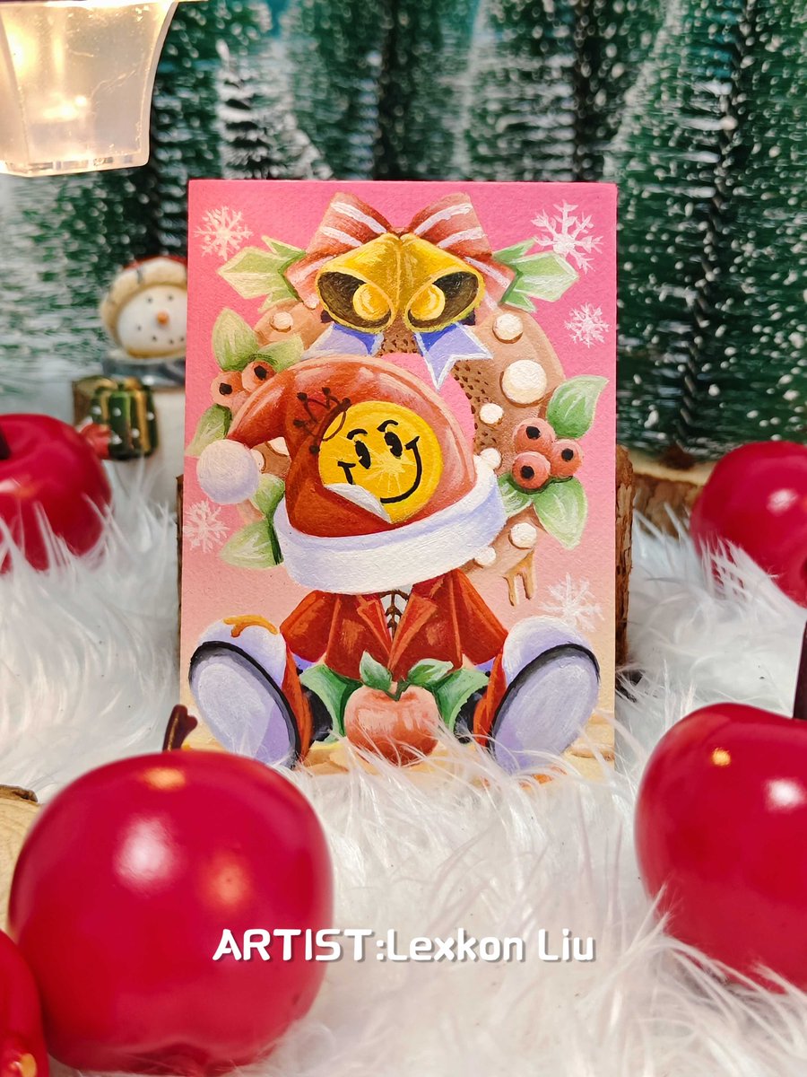 Lexkon_Liu's tweet photo. Starry Wishes🍎
Starry Christmas🎄
#art #illustration #illustrationart #ArtistOnTwitter #paintings #paintings #drawing #draws #Christmas2024 #Christmas_love #ChristmasEve #Illustrator https://t.co/Q8vhyd2RyW