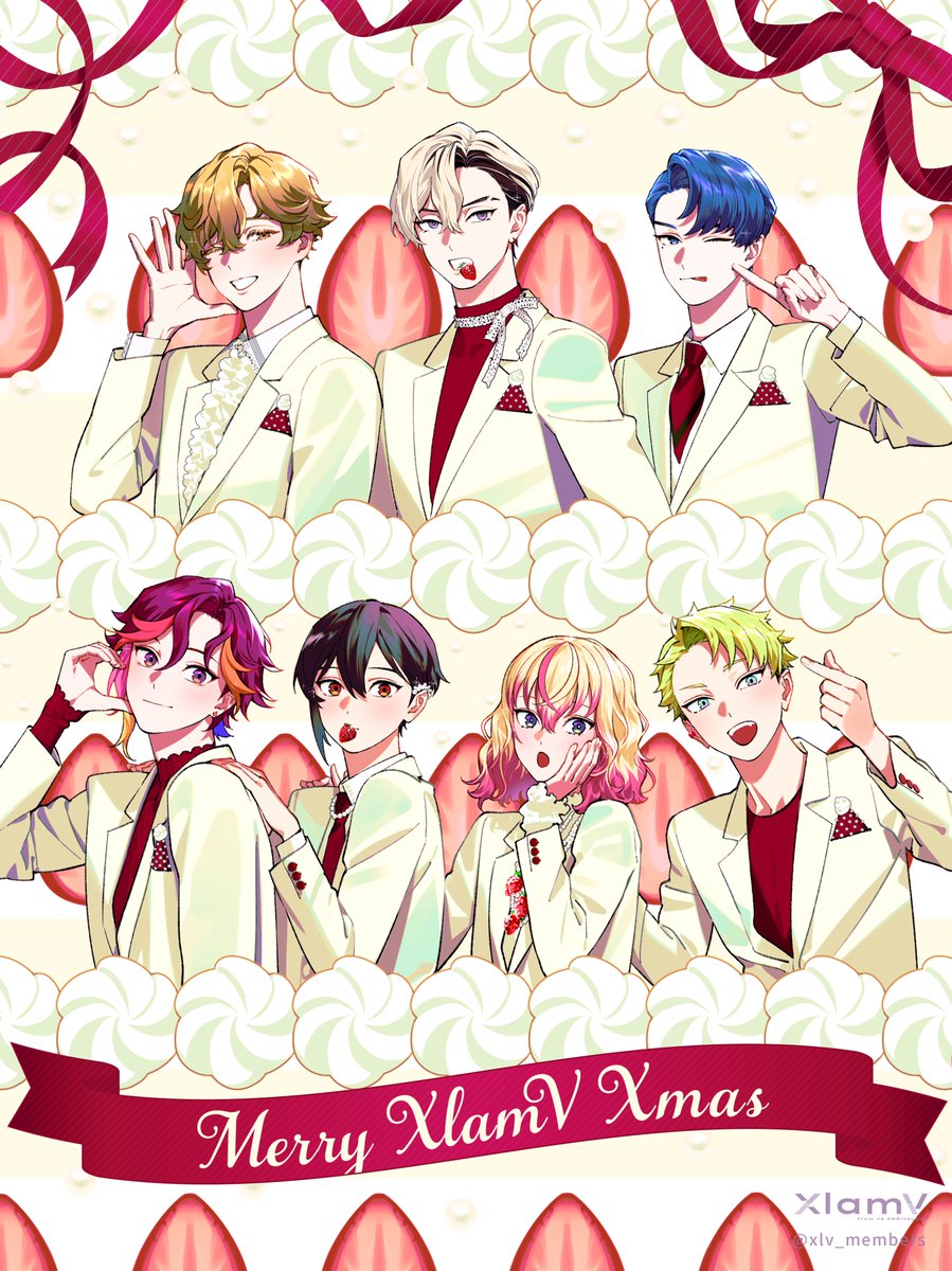メリークリスマスイヴ🎄💛
クラリスのクリスマスの幸せを願って、XlamVがクリスマスケーキになってみました🎂 どうぞ、召し上がれ✨️

なんて…先日のお仕事の写真を改めて。お菓子屋さんのケーキのパンフレットに使われてるんだけど、クラリスはもう見つけてくれたかな？
#xlv_nagomu