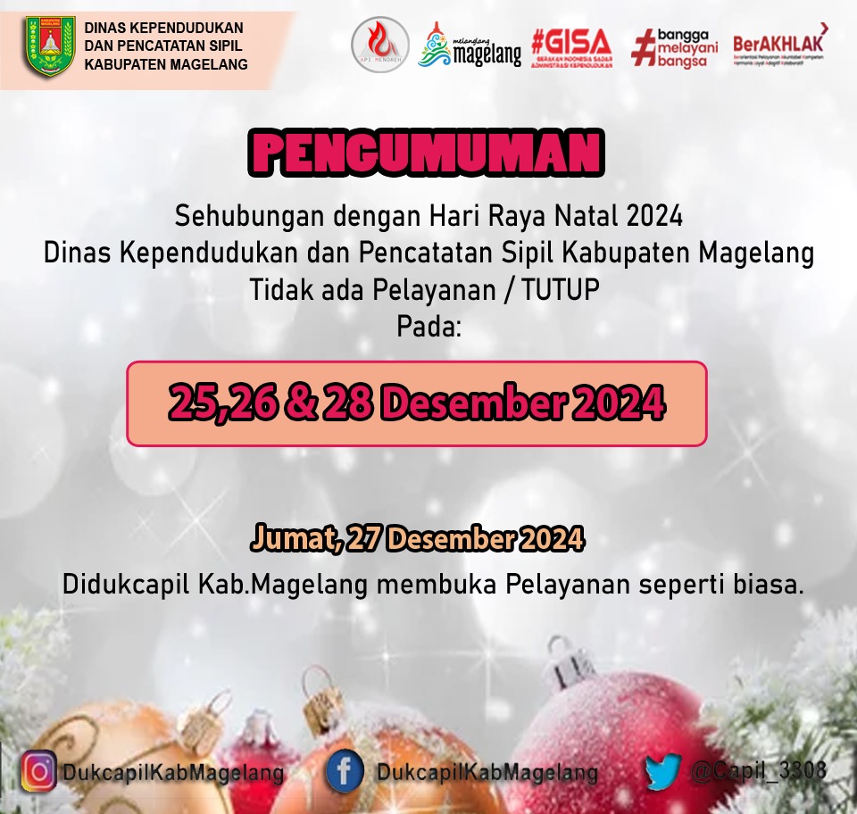 Disdukcapil Kab Magelang (@capil_3308) on Twitter photo 