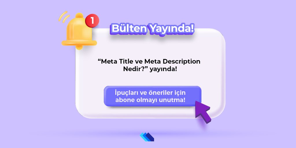 icerikcom's tweet photo. İçerik yazarları için bir rehber niteliğinde olan aylık bültenimize aşağıdaki linkten abone olabilirsiniz! 👀

📌 https://t.co/4GkYAfwIq6

#metinyazarı #içerikyazarı #bülten #metadescription #metatitle https://t.co/E6fTQifgLf