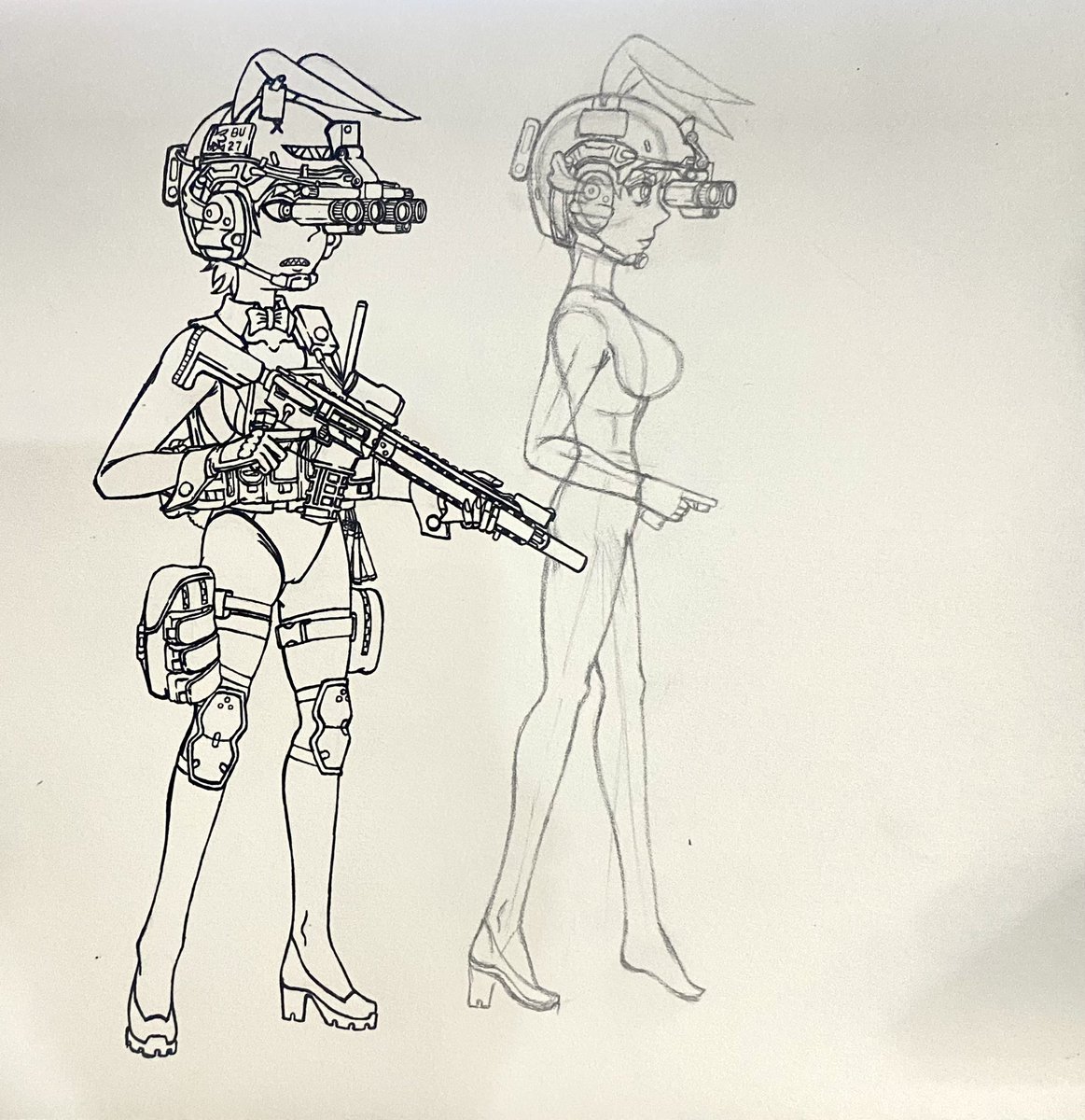 moemurakemi's tweet photo. WIP might comeback to continue, my brain started wanting to draw vehicle related all of a sudden https://t.co/lz66qCcOxQ