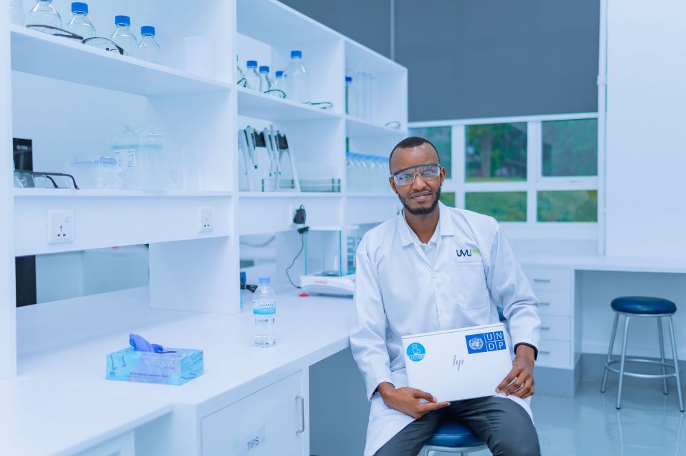 Claude Irankunda's AI-powered machine NCDs  vital signs screening Robot delivers quick, accurate diagnoses in under 60 seconds, transforming patient care. From battling childhood illness to building a tech company tackling non-communicable diseases, his journey is nothing short