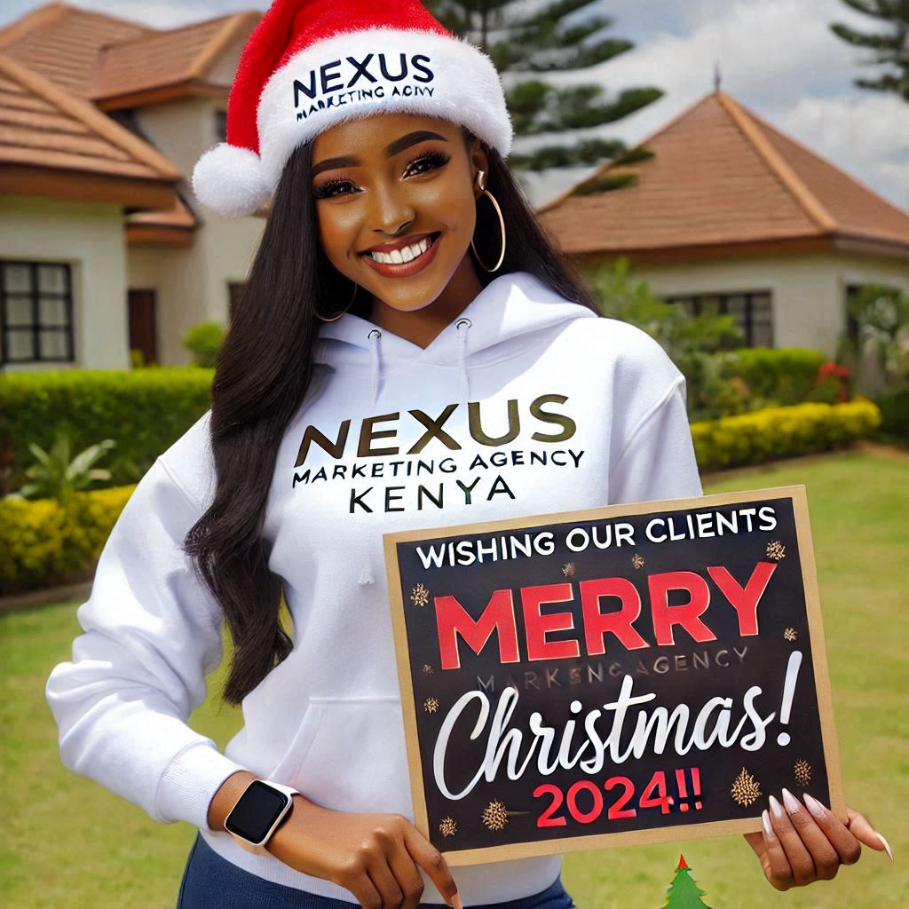 NexusEldoret's tweet photo. Merry Christmas from @NexusEldoret! 

To all our amazing clients across 11 counties, thank you for your trust and support in 2024.

 May your holiday season be filled with joy, love, and success. Let’s make 2025 even greater together. 

#MerryChristmas2024 #NexusMarketingKenya https://t.co/YvURZ2ULPB