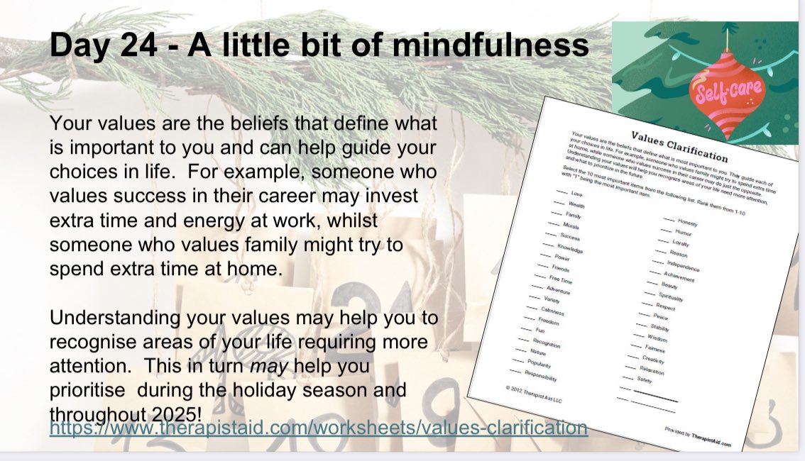On the 24th of December, the AP-RAD SIG offers a resource to take a little time to consider what is important to you and reflect upon where you might prioritise your efforts.

To access the holiday calendar and resources like this join the AP-RAD-SIG sor.org/about/get-invo…