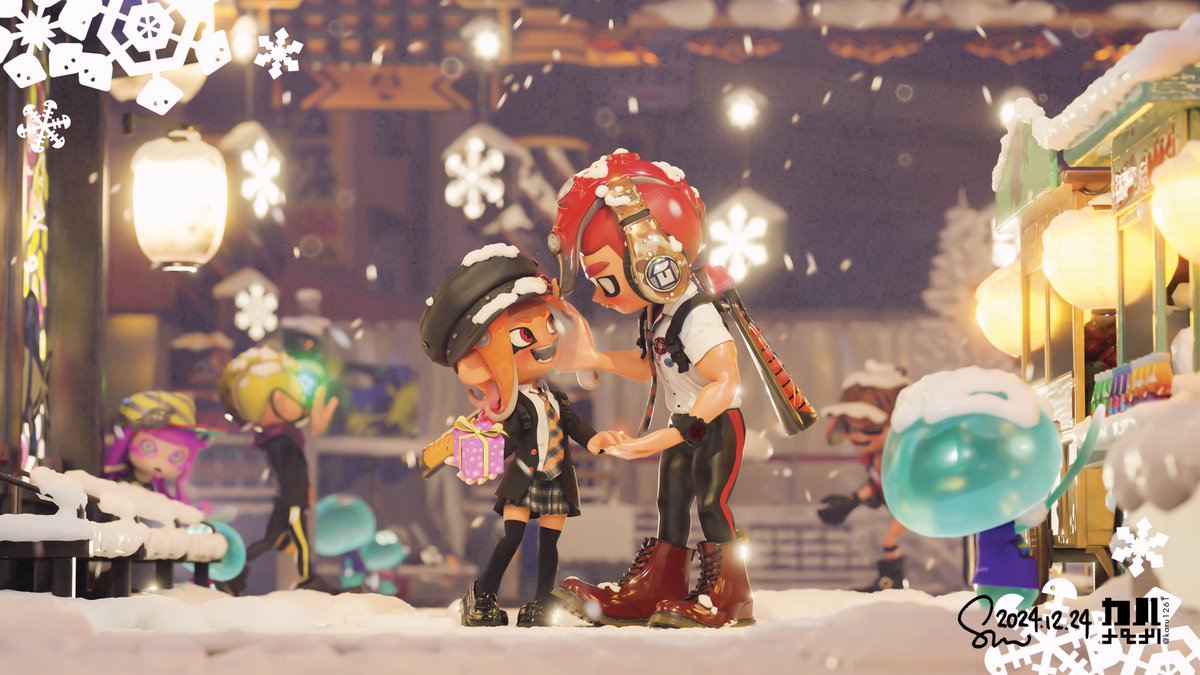 karu1261's tweet photo. メリークリスマス☃️ https://t.co/JRzd11fuD5