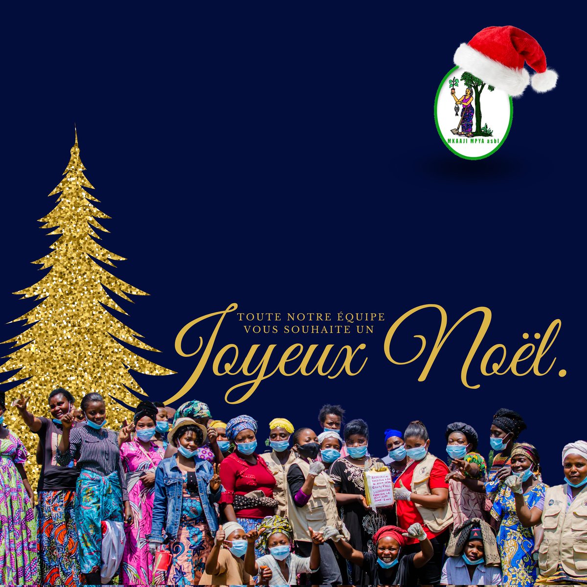 MKAAJI MPYA asbl vous souhaite un très joyeux Noël ! 

En cette période festive, nous tenons à transmettre nos vœux les plus sincères de bonheur, de paix et de prospérité à tous. 

Merci pour votre soutien continu et votre engagement à nos côtés !