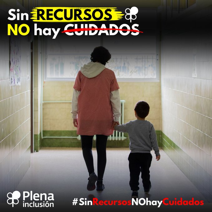 🍀La Declaració Universal de la @ONU_ca diu que “Totes les persones són lliures i iguals i que han de rebre el mateix tracte”.

🎙️Reivindiquem que #SenseRecursosNoHiHanCures per a les persones amb #discapacitat intel·lectual i les seves famílies.

<a href="/Plenainclusion/">🍀 Plena inclusión</a>